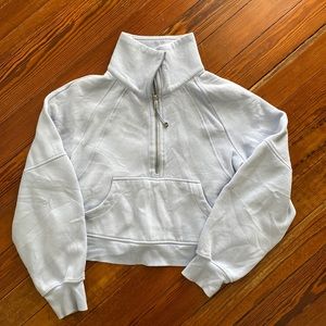 Size XS/S blue linen lululemon scuba